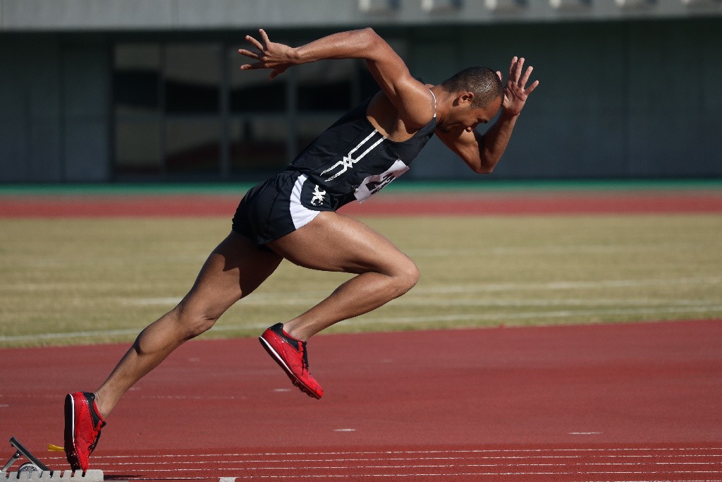Fotografija atleta v gibanju 