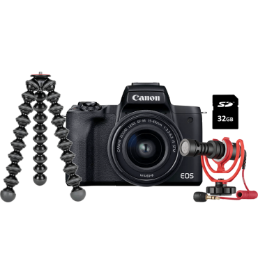 CANON EOS M50mkII+15-45 Vlogger kit