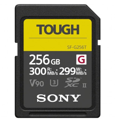 SONY SD 256GB G 300/299mb/s