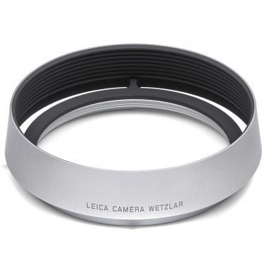 LEICA Lens Hood Q3, round, aluminium, silver