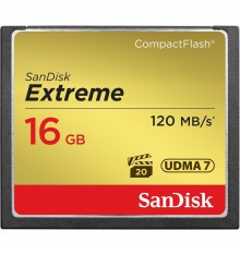 SANDISK CF 16GB EXT. 120mb/s