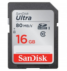 SANDISK SD 16GB ultra  80mb/s