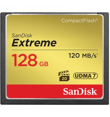 SANDISK CF 128GB 120mb/s  extreme