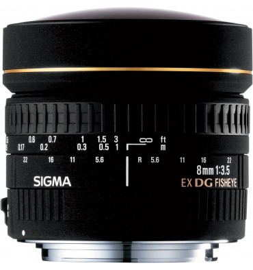SIGMA 8 F/3,5 fisheye  Nikon