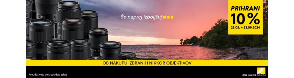 Nikon prihrani 10%