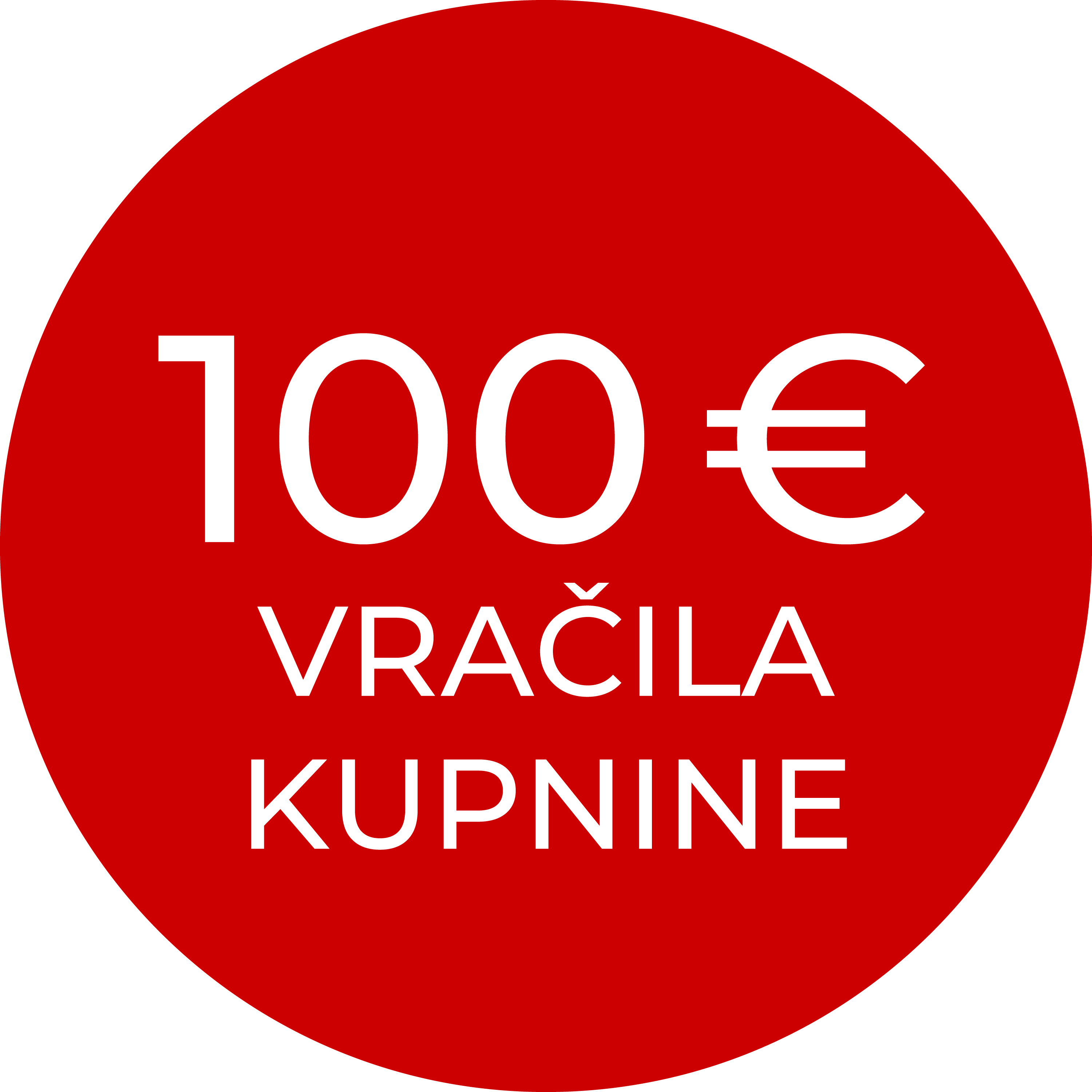 100 € vračila kupnine
