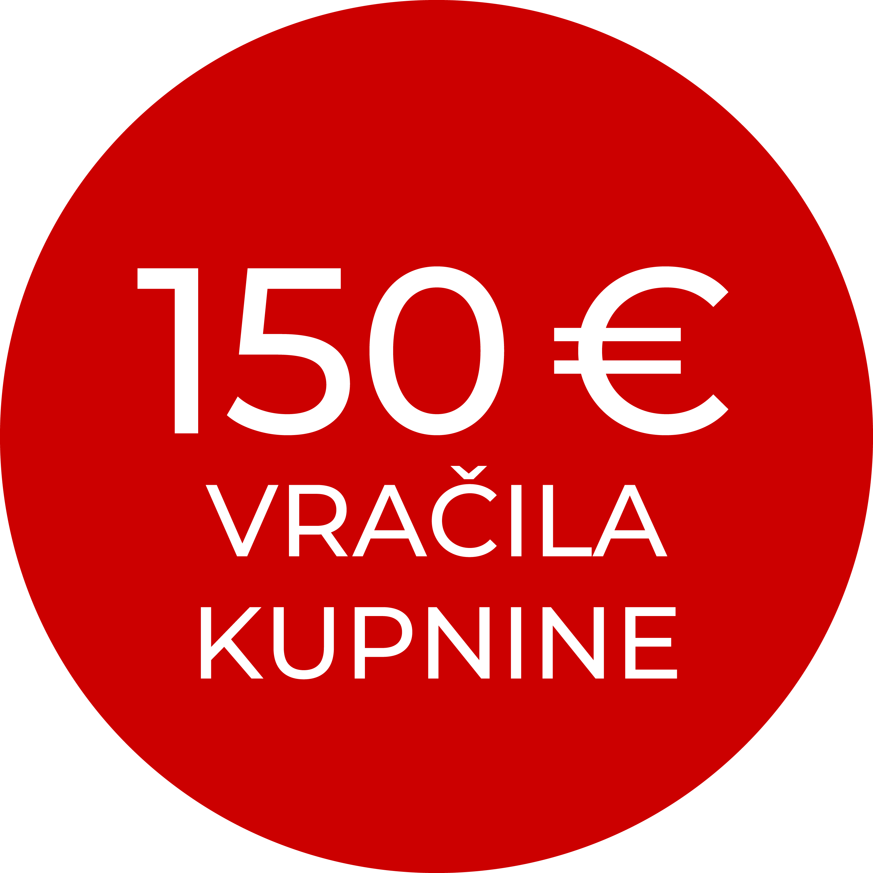 150 € vračila kupnine